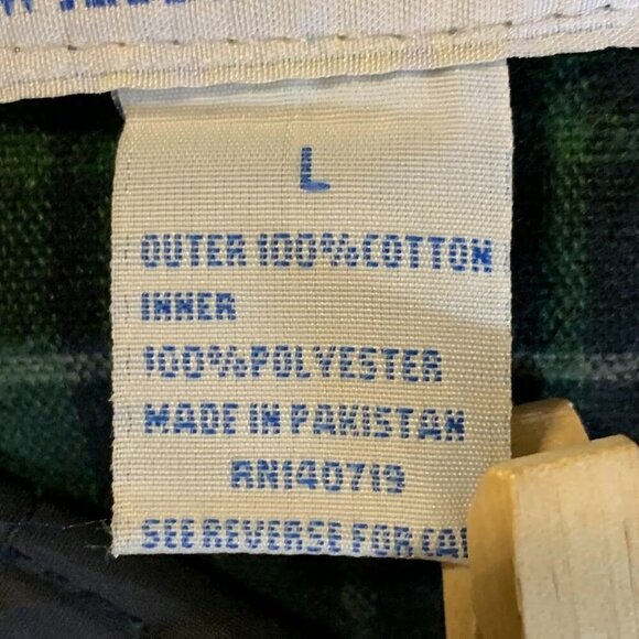 Alaska Wilderness Gear Men's Plaid Cotton Flannel Button Up Long Sleeve Size L - Picture 8 of 11